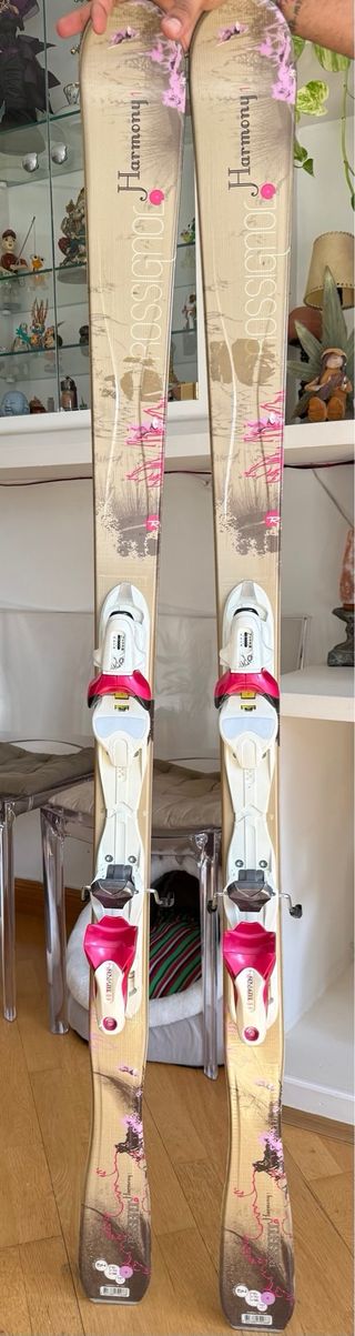 Esquís Rossignol Harmony con bastones