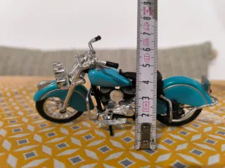 Maqueta Moto Indian Azul
