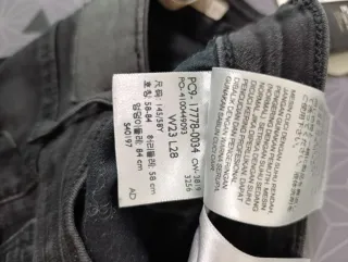 Jeans Levi's 710 Super Skinny W23 - Eur 33 -ita 38