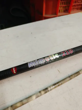 Caña de pescar camuflaje 2.10