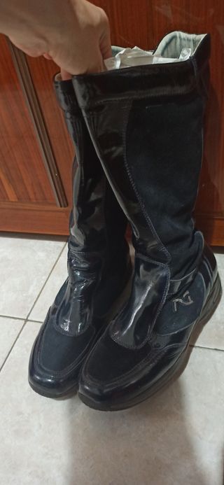 Stivali Nero Giardini Vera Pelle 40