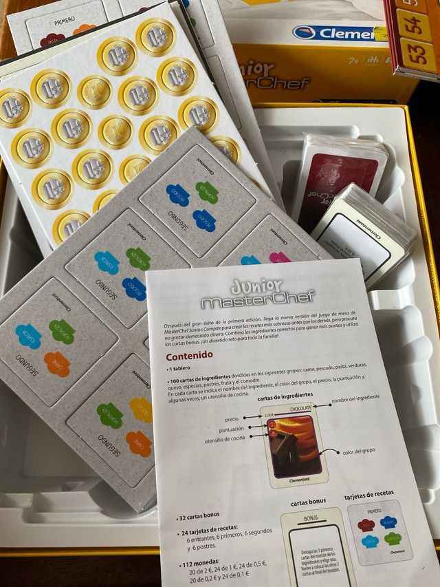 Juego de mesa Junior MasterChef
