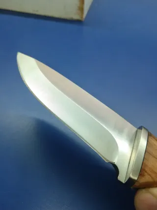 Cuchillo Bushcraft artesanal, caza camping