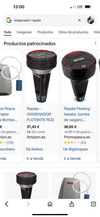 Oxigenador Rapala Flotante RCD