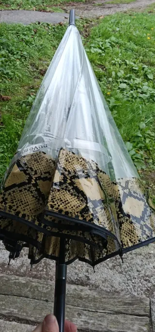 Paraguas transparente Nuvem