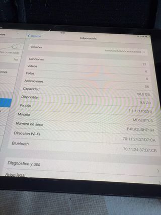 iPad Mini con Teclado Kensington y cargador