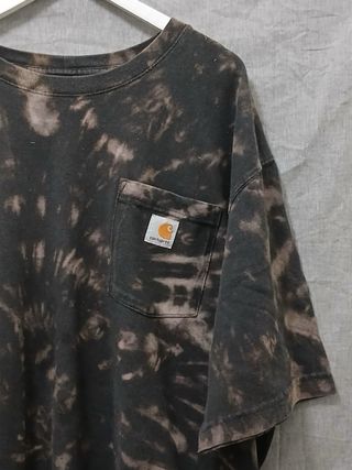 carhartt tshirt tie dye size XXL black