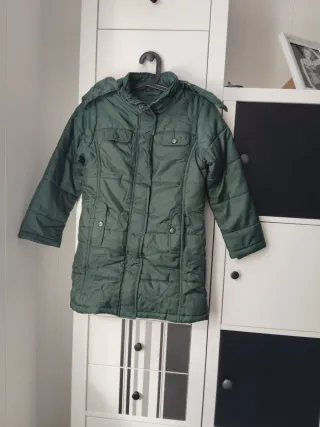 Abrigo niña verde
