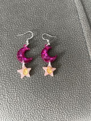Pendientes Luna y Estrella