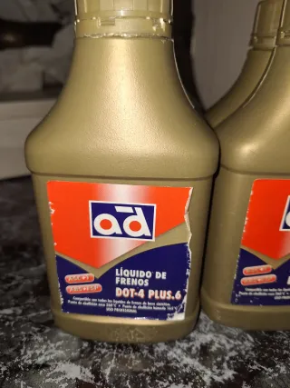 Líquido de frenos AD DOT 4