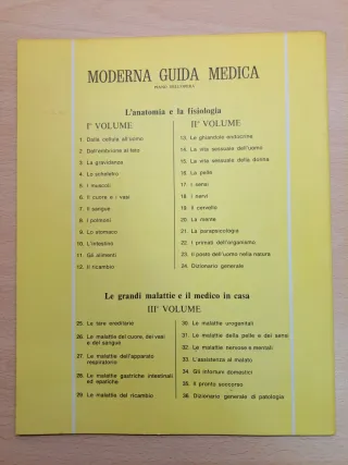 Moderna guida medica volume 1 - 1967
