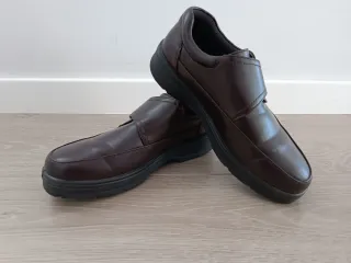 Zapatos Bienestar Plus Marrones Talla 44