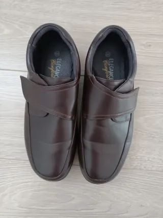 Zapatos Bienestar Plus Marrones Talla 44