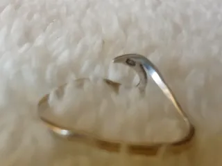 Anillo y Colgante Ola Plata 925