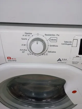 Lavadora Hoover 8kg 1200 rpm