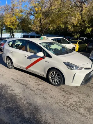 Licencia de taxi de lunes par.