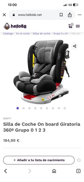 Silla coche Grupo 1-2-3
