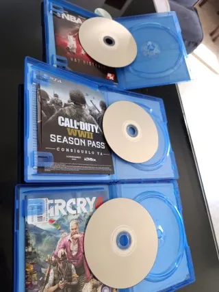 Lote 3 Juegos PS4: NBA 2K16, Call of Duty, Far Cry