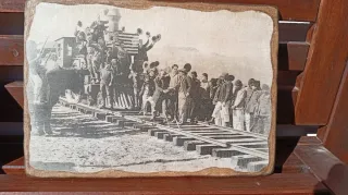 Cuadros temática ferroviaria vintage