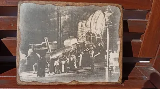 Cuadros temática ferroviaria vintage