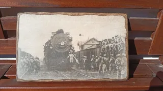 Cuadros temática ferroviaria vintage