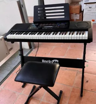 Pianola RockJam con Sgabello