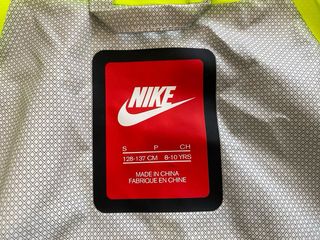 Cazadora impermeable niña Nike azul