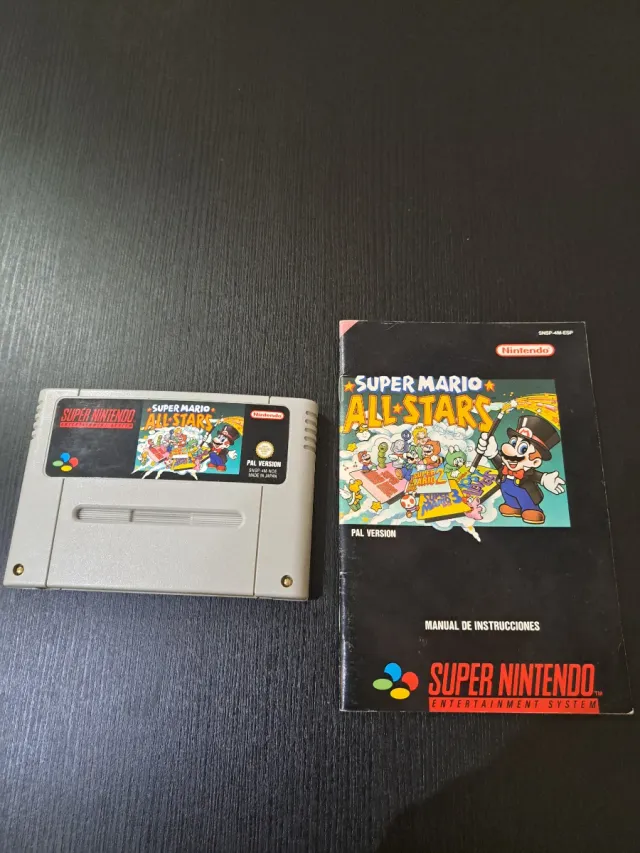 Super Mario All-Stars SNES PAL Manual