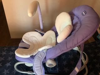 Hamaca bebé Chicco morada