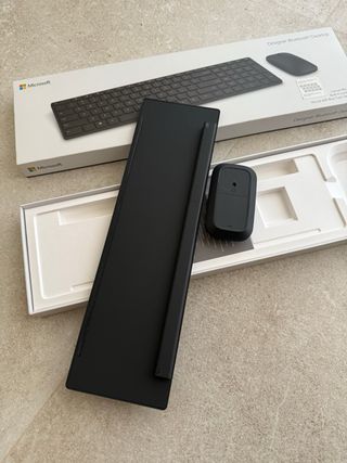 Teclado y Ratón Microsoft Bluetooth Negro