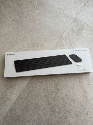 Teclado y Ratón Microsoft Bluetooth Negro