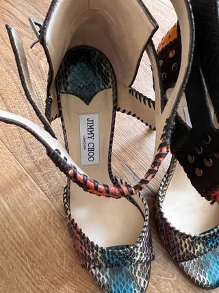 Sandalias Jimmy Choo Talla 39.5 Multicolor