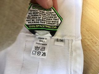 Minifalda Rockera Space Tribe Blanca y Negra