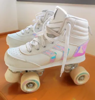 Patines 4 Ruedas Oxelo Blancos t 38