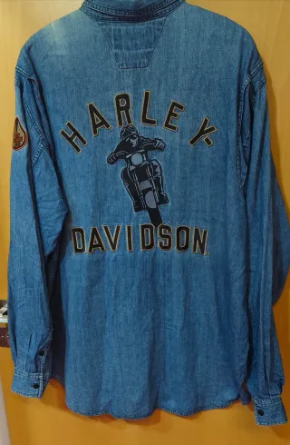 Camisa vaquera Harley Davidson XL