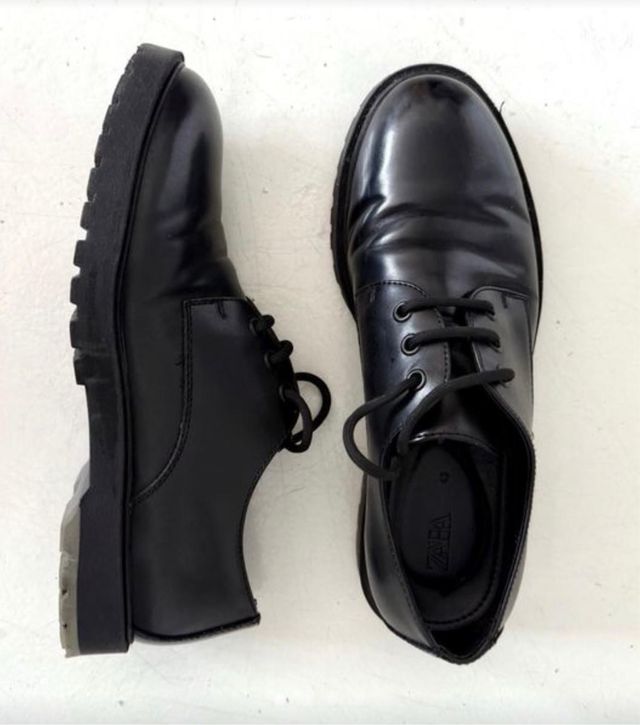 Zapatos ZARA Negro Talla 43