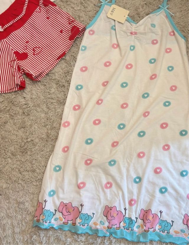 Lote Pijama y Camisola Niña 10-14 años