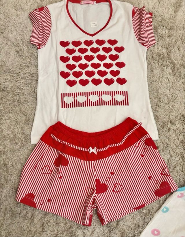 Lote Pijama y Camisola Niña 10-14 años
