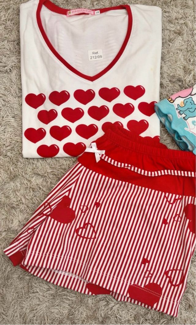 Lote Pijama y Camisola Niña 10-14 años