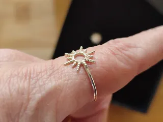 OFERTA Conjunto Plata Ley Soles.