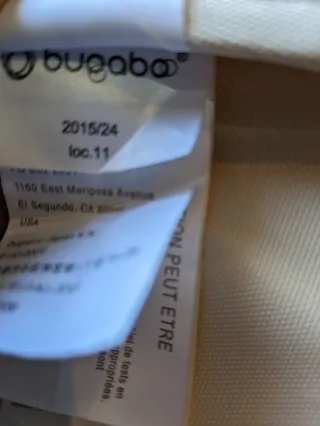 CAPOTA EXTENSIBLE BUGABOO CAMALEÓN 3