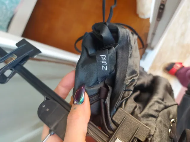 Leggings ecopelle neri