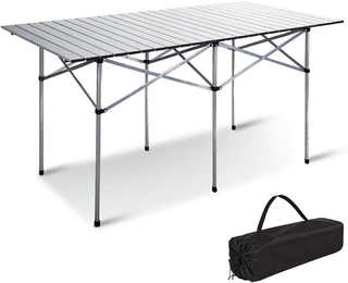 Tavolo Tavolino Camper Campeggio Picnic in Allumin