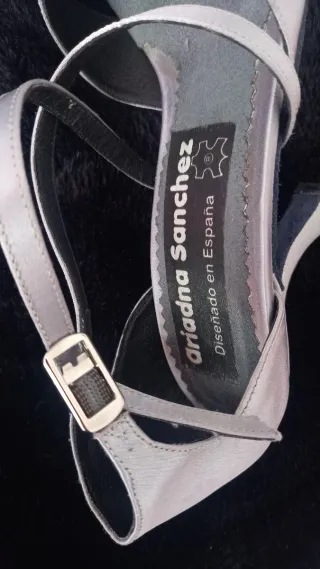 Sandalias Plata Bailes Latinos/Salsa