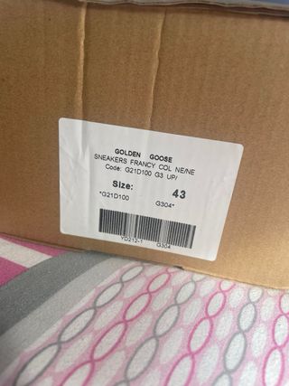 Golden Goose Sneakers Talla 43 Marrón Beige