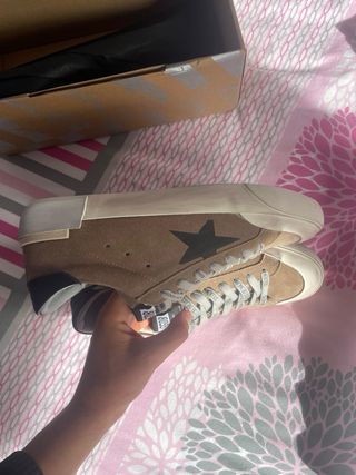 Golden Goose Sneakers Talla 43 Marrón Beige
