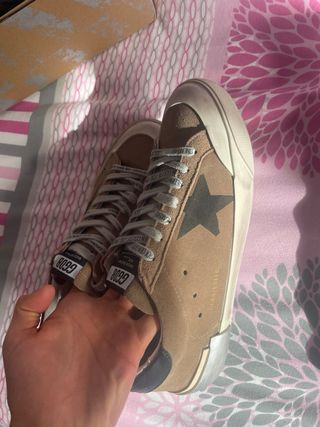 Golden Goose Sneakers Talla 43 Marrón Beige