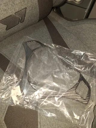 Cubierta volante bmw e90 fibra de carbono