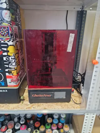 Impresora 3D Resina Ghetto Fever