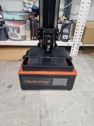 Impresora 3D Resina Ghetto Fever